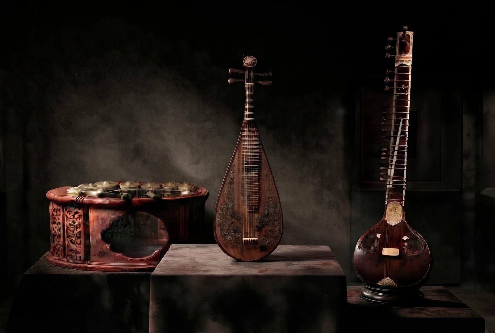 Three instruments in museum exhi… 2K 20260924134515 copie